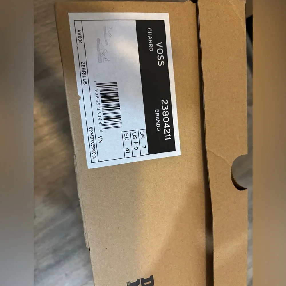 Dr. Martens Voss Women’s Sandals Charro Brando Leather Burgundy Brown Size US 9 - Picture 9 of 9